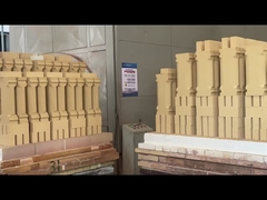 55-65% Al2O3 Carbon Roaster High Alumina Fire Brick Special Shaped