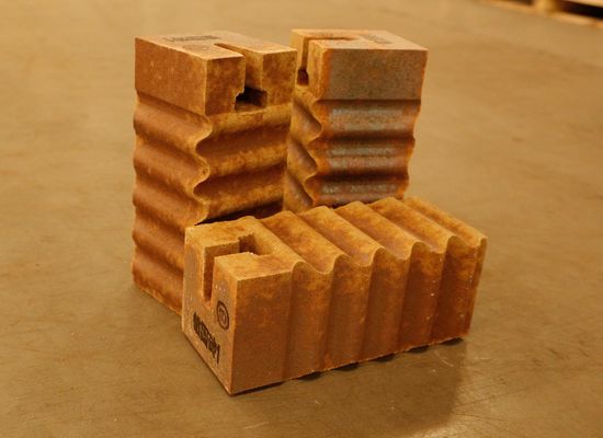 Mua AZM 1680 Silicon Mullite Brick 1550C-1650C Đồ gạch neo màu nâu online manufacture