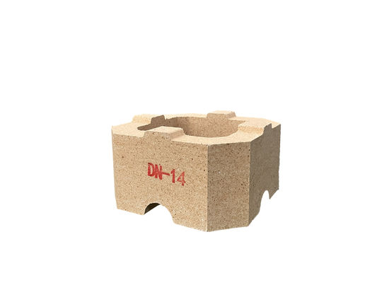 DN14 Đồ gạch đất sét lửa gạch đất sét lỗ hổng thấp 42%-47% Al2o3 Đồ gạch lửa nhiệt độ cao