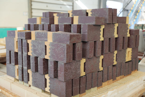 1700C Magnesia Chrome Bricks Mag Chrome Bricks cho lò chứa thủy tinh