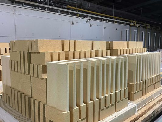 Al2O3 55-70% gạch lửa nhôm hình dạng tùy chỉnh gạch nhôm cao