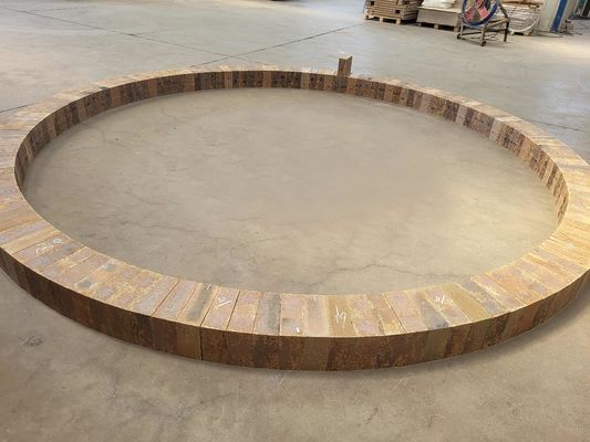 60-82 Al2O3 Silicon Mullite Brick 1550 độ Mullite Insulation Brick